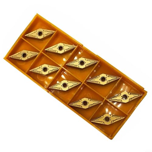 HOHOVYVY 10 piezas de plaquitas, VNMG160404-MA VNMG331 Insertos de torneado de carburo para soporte de torno MTJNR/L