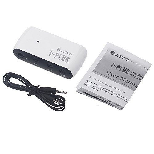 KKmoon Joyo I-plug Guitarra elétrica Mini Headphone Amp Amplifier integrado Efeito Overdrive para iO