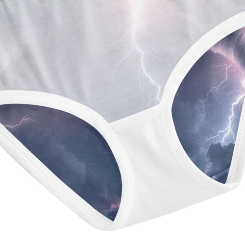 Tornadoes Toddler Girl Underwear, Cotton Girls Underwear, 2T–8 Years4