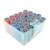 100 Pcs Perm Rods Set for Short & Long Hair, Large Curlers & Rollers for Women and Men, Cold Wave Curling Kit Permanent Bar with Multiple Sizes, Hairdressing Tools for Home Curly, Fluffy, Wavy Style