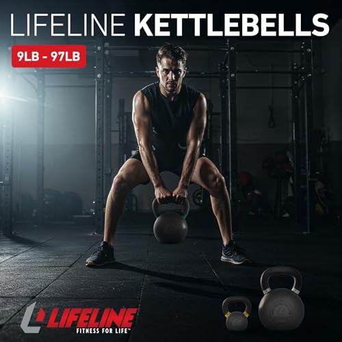 Lifeline Strength Training Kettlebell Weight for Home Gym - Image 3