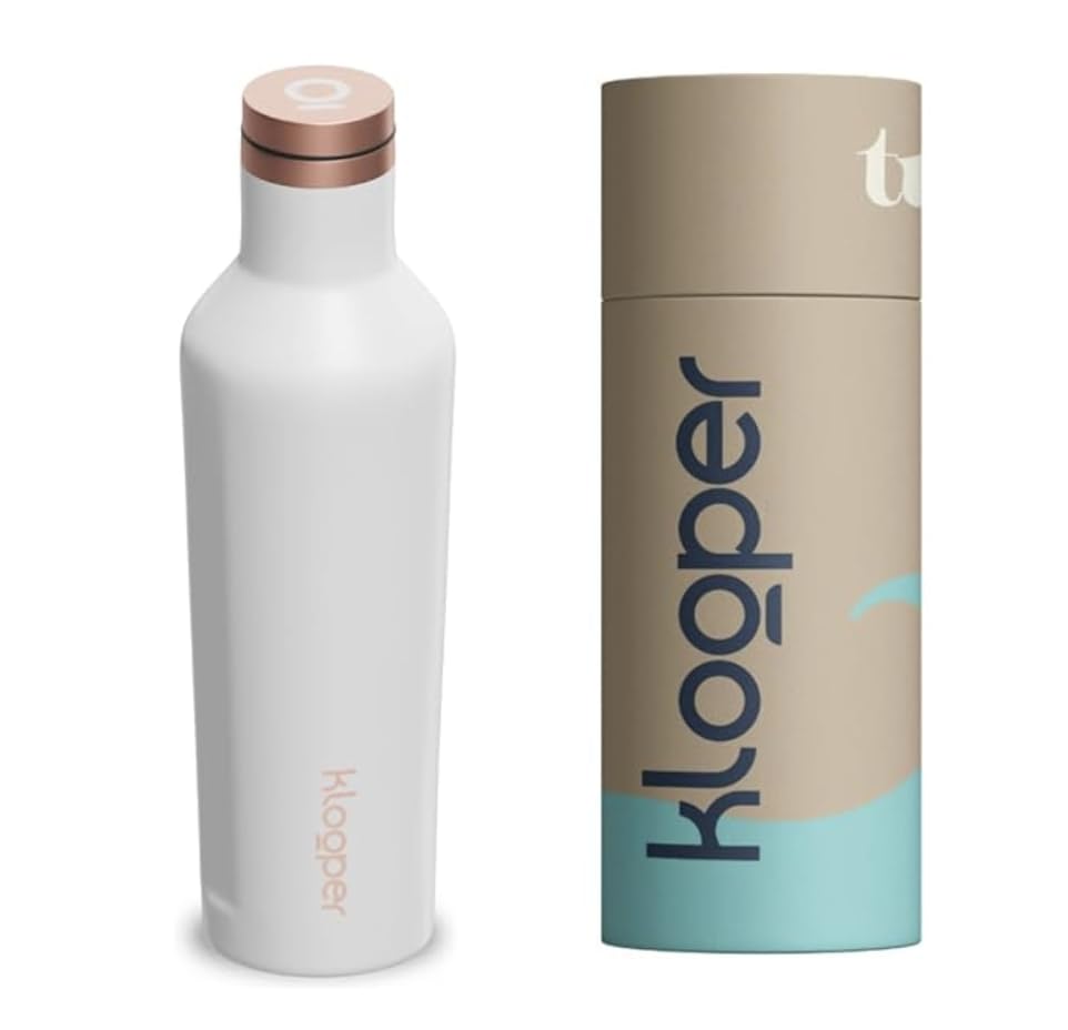 Image of Insulated Bottle White Rose, 700ML|Stainless Steel 304 Bottle|Thermosteel Hot and Cold Steel Water | Kids |Sports | Gym |Travel