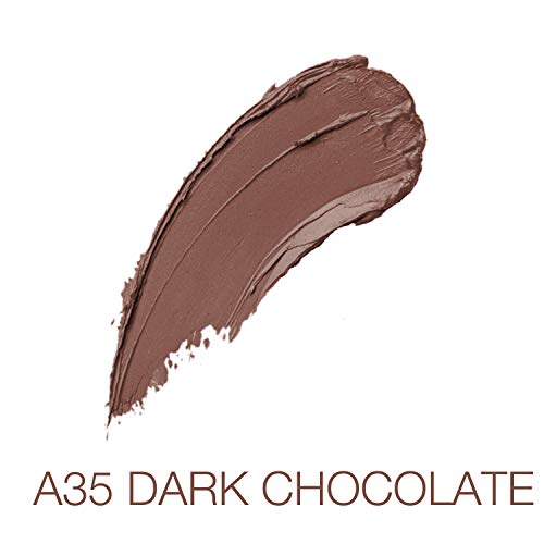 Image of Iba Pure Lips Moisture Rich Lipstick for Women- A35 Dark Chocolate, 4g | High Glossy, Creamy Finish & Smooth Texture| Hydrated Lips | Enriched with Vitamin E, Coconut Oil & Shea Butter | Intense Colour & Highly Pigmented | Lip Makeup