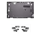 ZGLOZSH Für Envy X360 15-ED 15M-ED 15-EE 15M-EE TPN-C149 LCD-Bildschirm Rückseite Frontblende Handballenauflage Ober- und Untergehäuse Scharniere(Brown A Hinges)