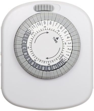 Utilitech Mechanical Residential Plug-In Timer front view