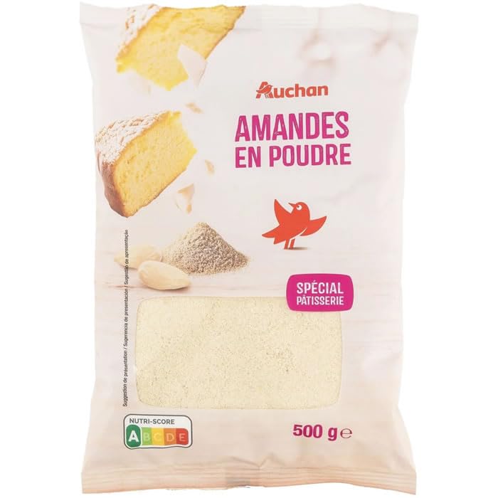 AUCHAN Amandes en poudre 500 g