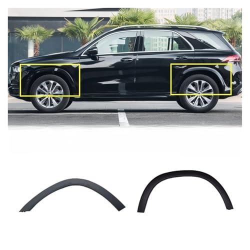 Front Right Side Wheel Arch Fender Flare Compatible For Benz GLE W167 GLE350 GLE450 2020 2023(1pcs Front Left)