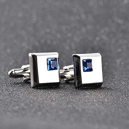 Gemelos de Moda Camisas de Hombre Gemelos de Diamantes con Personalidad Accesorios