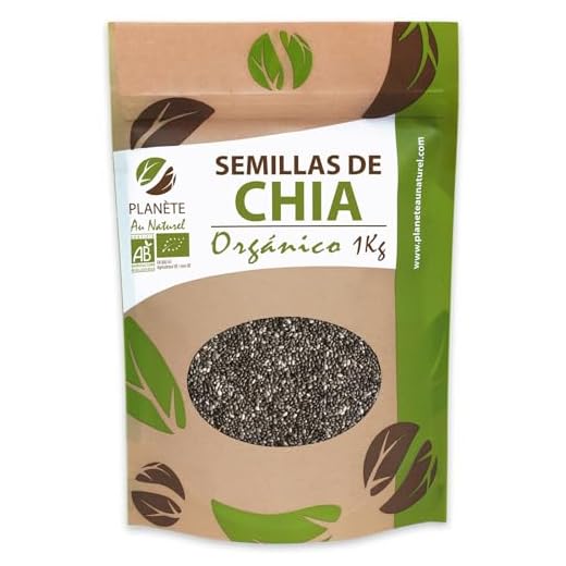 Semillas de Chia Orgánico - 1KG - Salvia hispanica