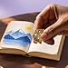 BraveBloom Sobriety Coin - Book of Illusions Mountain Design AA Medallion with Serenity Prayer - NA AA Chips for Addiction Recovery - Perfect Sobriety Gift for Men Women