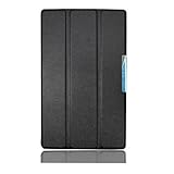 Custodia per Lenovo Tab 4 8" TB-8504F/8504N/8504X Folio Stand Custodia in Pelle Ultra Sottile Leggera Cover per enovo Lenovo Tab 4 8" TB-8504F/8504N/8504X (nero)