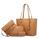 Perfette per Ogni Occasione: Set di borse donna eleganti ideale per lavoro, shopping, viaggi, vacanze, feste o appuntamenti. Regalo perfetto per sé stesse o per una persona speciale.