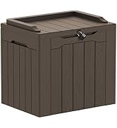 Waterproof Deck Box Cover For Greesum 82 Gallon Resin Storage Box - 46"L X 21"W X 23"H, All-Weather Protection