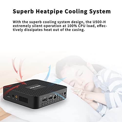 Gk41 Mini Pc 8Gb Ddr4 128Gb Ssd Celeron J4125(Up To 2.7Ghz), Quad Core, Hdmi&Dp 4K@60Hz Outputs, 1X Gigabit Ethernet, 4X Usb 3.0, Dual Band Wifi, Support Pxe Boot #TOP4