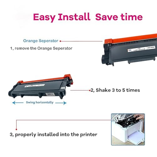 Image of TN 2365 Toner Cartridge with Powder for Brother DCP L2541DW, HL-L2321D , L2361DN , L2366DW , L2320d , L2520D , MFC-L2701D , L2701DW Laser Printer (Toner Cartridge + Powder-2)
