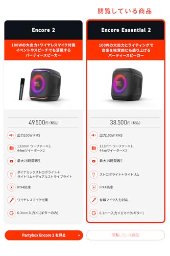 JBL PartyBox Encore Essential 2 Portable Party Speaker 商品画像17