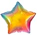 Produktbild Folat 66943 - Folienballon - Regenbogen - Stern - Größe: 48 cm