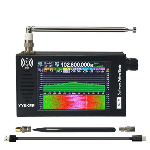 Receptor de Radio SDR DSP Portátil con Pantalla Táctil 4.3" miniatura 1