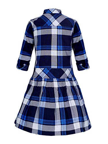 Image of Naughty Ninos Girls Shirt Dress (NN00382DRS Red 7-8 Years)