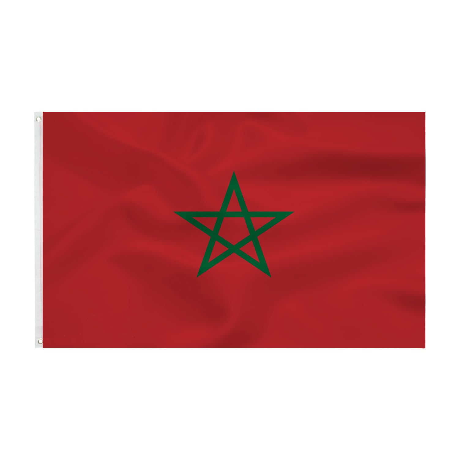 Moroccan flag Morocco flag 3x5FT -(90x150cm) Indoor/Outdoor Quality Polyester with Vivid Color and Brass Grommets Decorations Bandera de Moroccan