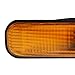 Spec-D Tuning Amber Lens Front Side Marker Lights + Bulbs Compatible with 1996-2000 Honda Civic L+R Pair Assembly