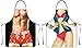 2 Piezas Delantal de Cocina，Delantal Divertido de Cocina， ideal para repostería, cerámica y barbacoa(Gimnasio Hombre+Mujer Sexy).