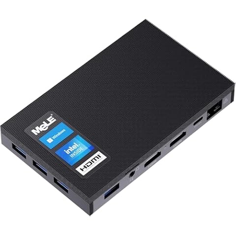 MeLE Quieter2D Fanless Mini PC with Windows 11 Cover