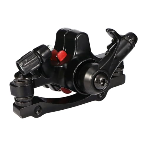 Parliky 1Pc Mountain Bike Disc Brake Durable Aluminum Alloy Corrosive Mechanical Caliper for Smooth Riding for Outdoor Cycling and Braking System