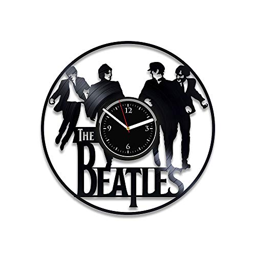 Clock Rock Band Vinyl Wall Clock Beatles Xmas Idea For Dad Handmade Clock The Beatles Wall Clock Music Wall Art Beatles Clock Rock Music Band Beatles Birthday For Man Yellow Submarine Vinyl Record - Les Beatles, Paul McCartney, John Lennon, RIngo Starr, George Harrison Clock Rock Band Vinyl Wall Clock Beatles Xmas Idea For Dad Handmade Clock The Beatles Wall Clock Music Wall Art Beatles Clock Rock Music Band Beatles Birthday For Man Yellow Submarine Vinyl Record