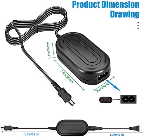 Gonine EH-67 Replacement AC Adapter For Nikon Coolpix