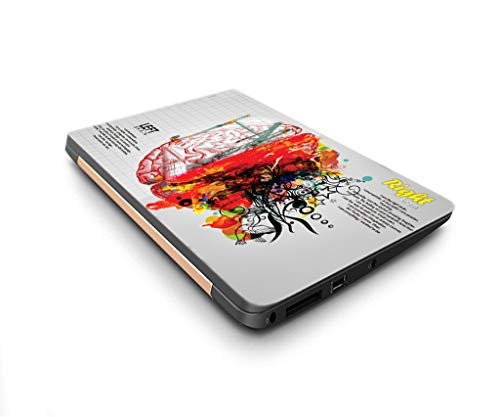Image of Galaxsia Brain Explore Vinyl Laptop Skin /Sticker /Cover /Decal Compatible for Any 13 to 13.3 Inches Laptop (Hp /Dell /Sony /Acer /Lenovo /Asus. Etc) Or Notebook.