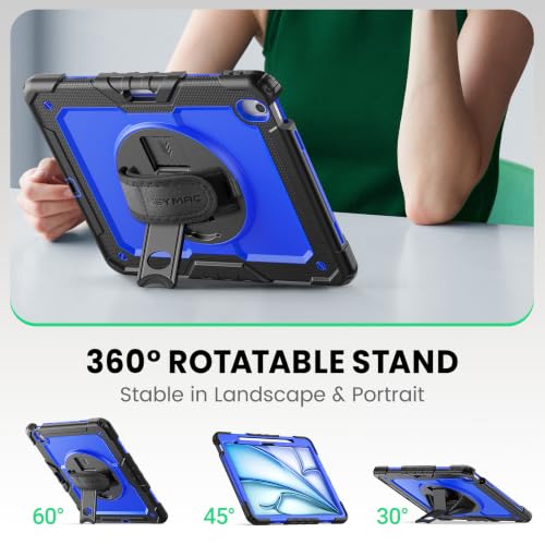 Image of SEYMAC Case for iPad Air 13 Inch M4 /M3 /M2 (2026 /2025 /2024), Blue