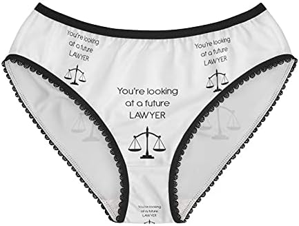 Future Lawyer Panties, Future Lawyer Underwear, Briefs, Cotton Briefs, Funny Underwear, Panties For Women