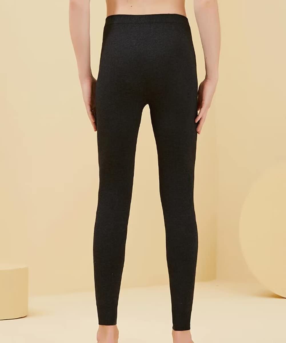 Mallas Termicas Hombre Pantalon Termico Ligero Invierno Calzoncillos Largos Termicos Pantalones Térmicos de 97.2% Cachemira