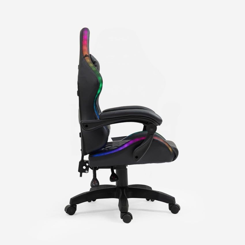 Produce Shop Chaise Gaming Ergonomique pour Enfants LED RGB The Horde Junior
