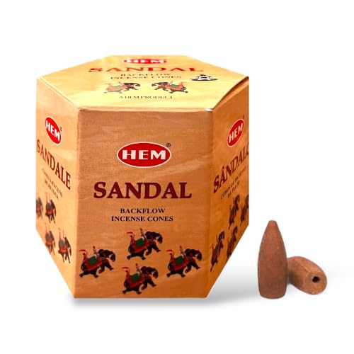 Consejos para Comprar Incienso más recomendados. 45 BADLA Conos de Incienso HEM Cascada o Reflujo | Paquete de Cones Backflow Mix de Aromas Naturales | para Yoga, Aromaterapia, Meditacion, Relajacion, Purificacion | Pqt de 40 Conos...