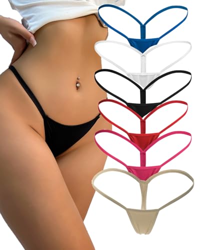 Image of Womens Sexy G-String Micro Back Thongs Panties Underwear Low Rise T-Back Underpants