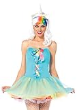 Leg Avenue Women's 3 Piece Rainbow Fairy Costume, Multicolor, Small