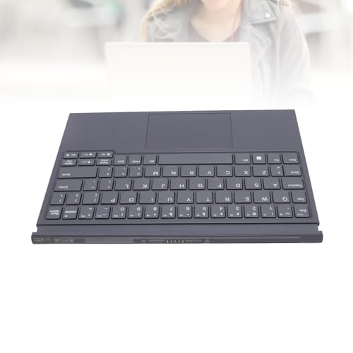 Teclado de tableta Denash con base magnética y panel táctil integrado 4