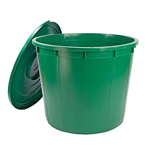 Preisvergleich Produktbild DEMA Regentonne rund 500 Liter mit Deckel