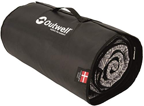 Outwell Parkdale 4PA Flachgewebter Teppich grau/schwarz