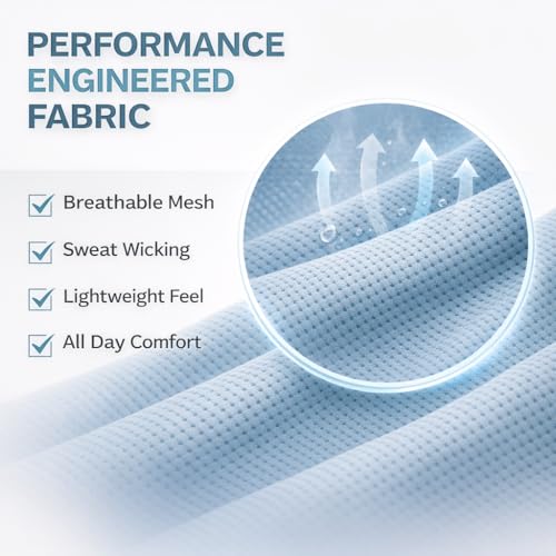 Image of Kvetoo Mens Dry Fit Gym T Shirt Quick Dry Sweat Proof Breathable Workout Tee Muscle Fit Athletic Sports T Shirt for Gym Running Training
