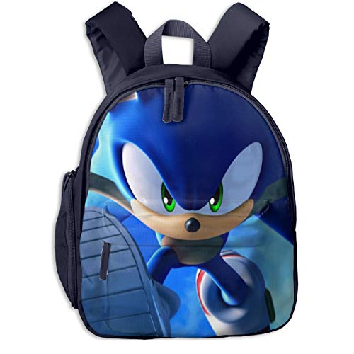 Lightweight Big Kid Backpack, Sonic The Hedgehog 2019 Movie Student Book Bags For