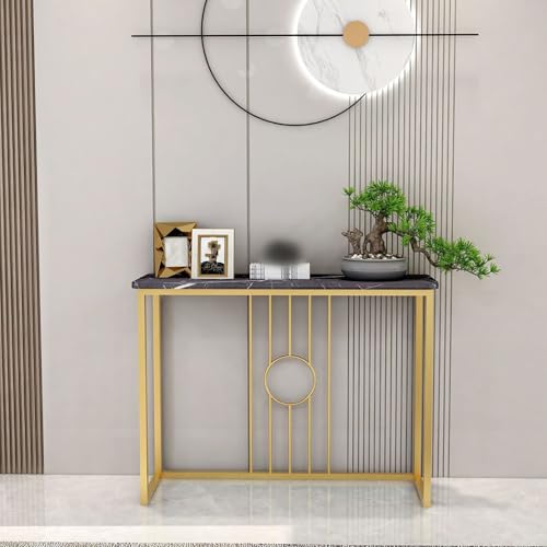 Mesa de sofá delgada y consola blanca para optimizar pasillos estrechos 5