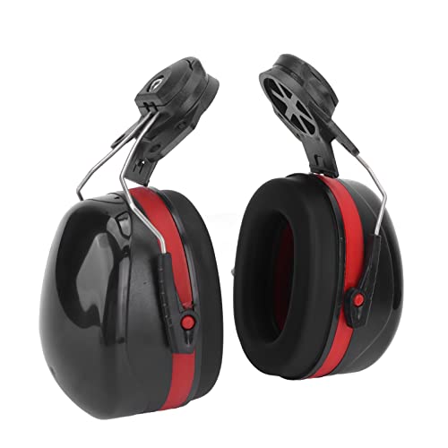 Helmet Earmuffs, Hard Hat Ear Defenders Muffs Noise Reduction Sound Insulation, Ear Muffs Headband, Lightweight Ear Defenders - Image 2