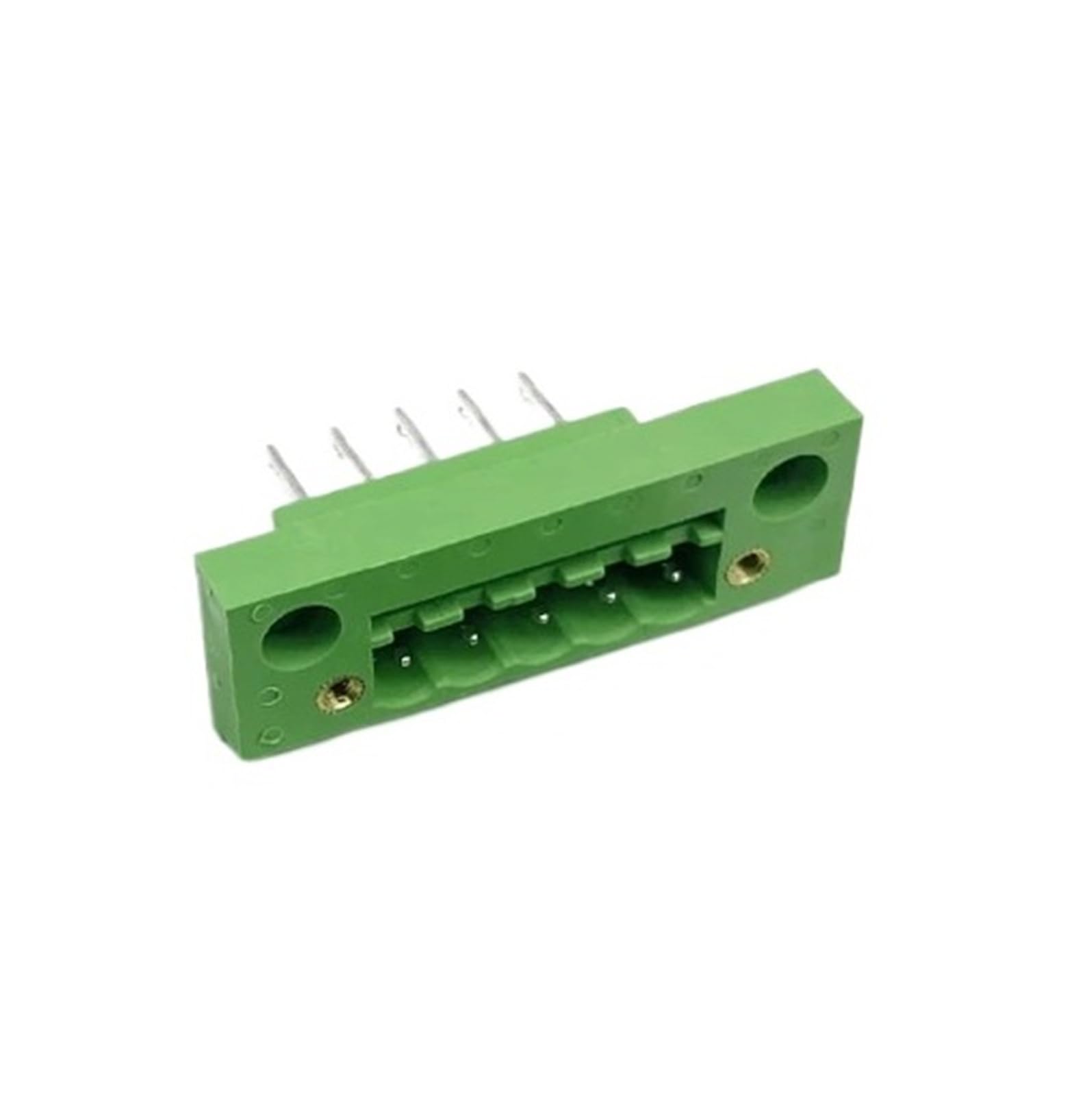 5 Sets Rechtwinkliger Leitungstyp 5,08 mm Abstand Stecker Schraubklemme 2/3/4/5/6/7/8/9/10/12Pin
