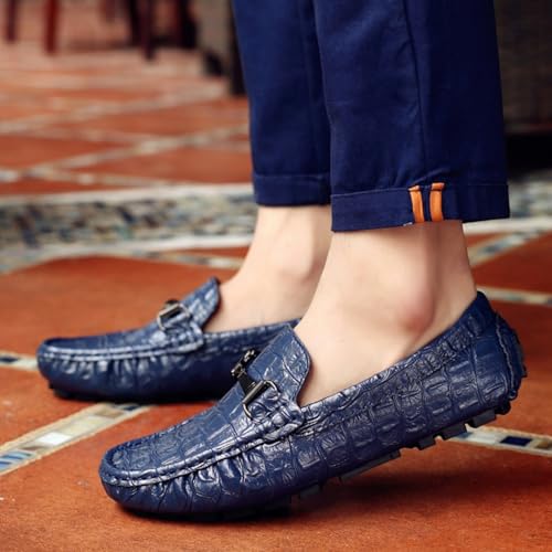 Mens Loafers Flat Heel Breathable and Slip Resistant Classic Slip ons Suitable for dailycasual use3