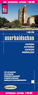 Reise Know-How Landkarte Aserbaidschan (1:400.000): world mapping project
