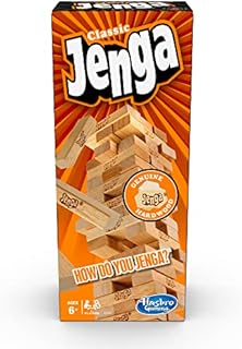 Hasbro Gaming: Jenga Classic Game
