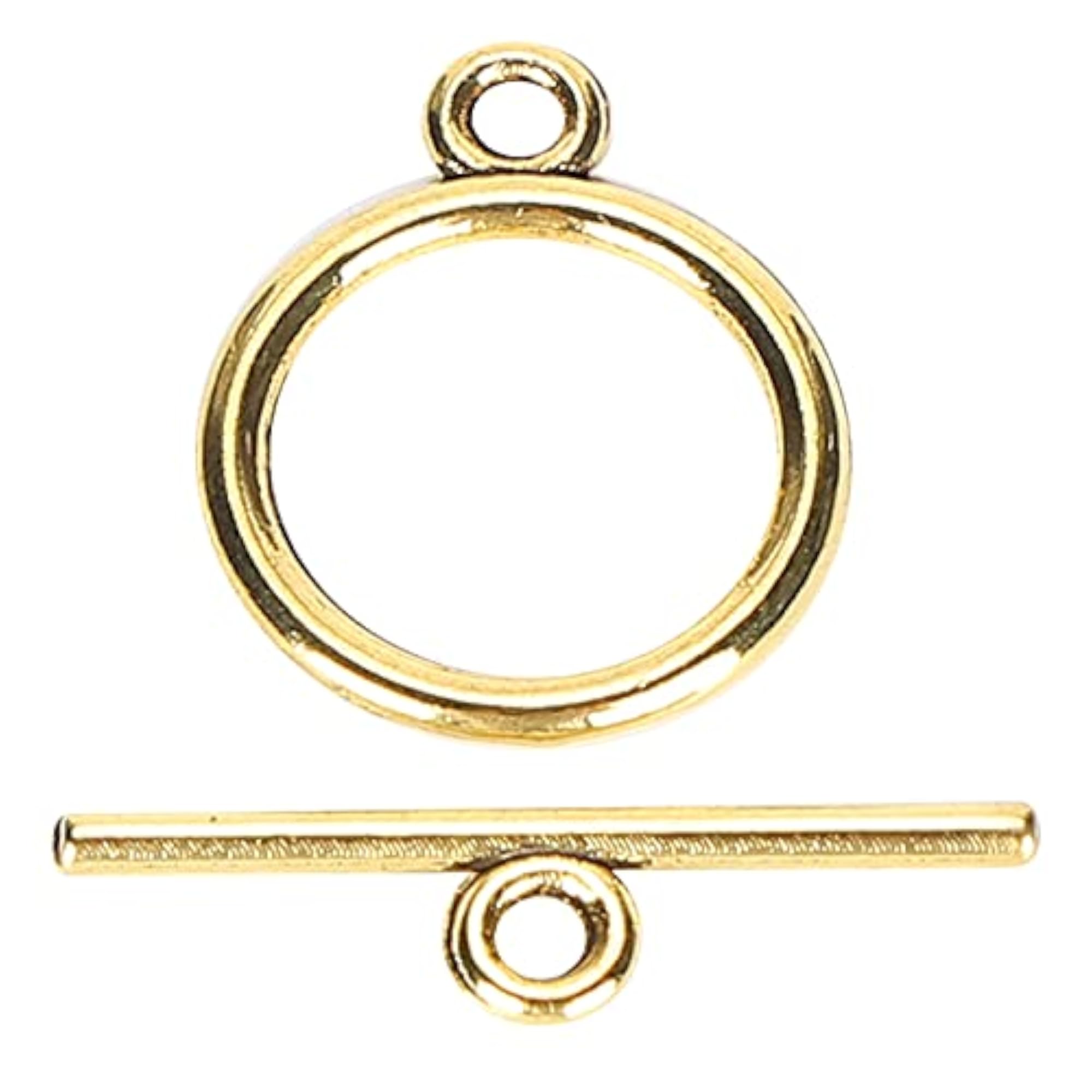 Set of 2 Toggle Clasps for Convenient Jewelry Making Supplies